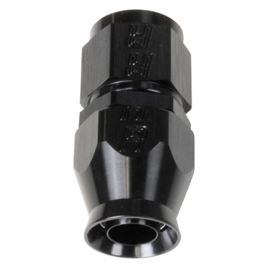 8AN Str Pro Hose End PTFE Black