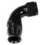 12AN 90Deg Pro Hose End PTFE Black