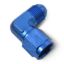 4AN 90Deg Swivel Union Blue