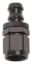Twist-Lok Hose End #8 Str Black