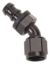 Twist-Lok Hose End #10 45 Deg Black