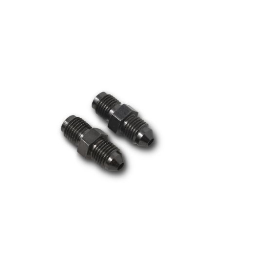 3AN To 3/8-24 Brake Male Fitting Black