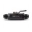 Shut-Off Valve 10an Male Black Finish