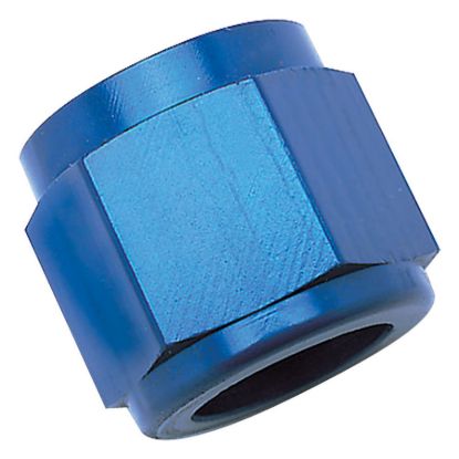 10AN To 5/8 Tube Nut Blue