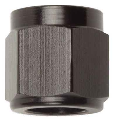 10AN To 5/8 Tube Nut Black
