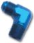 Adapter Fitting #6 Male to 1/4 NPT Male 90 Deg