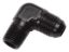 6AN 90Deg to 1/8NPT Black