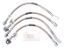 S/S Brake Line Kit 84-87 Corvette
