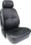 PRO90 Recliner Seat w/ Headrest - RH Black Vnyl