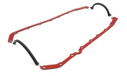Olds V8 Oil Pan Gasket Set - Steel Core