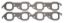BBC Exhaust Gasket Set Small Square Port