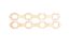 Copper Exhaust Gaskets - SBF w/EDE 7721 Heads
