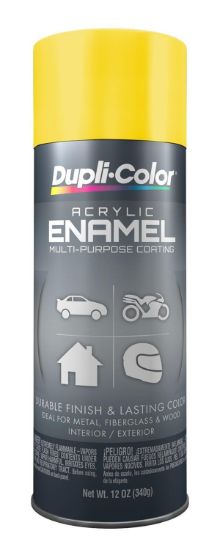 School Bus Yellow Enamel Paint 12oz