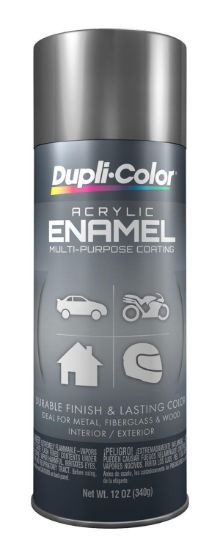 Chrome Aluminum Enamel Paint 12oz