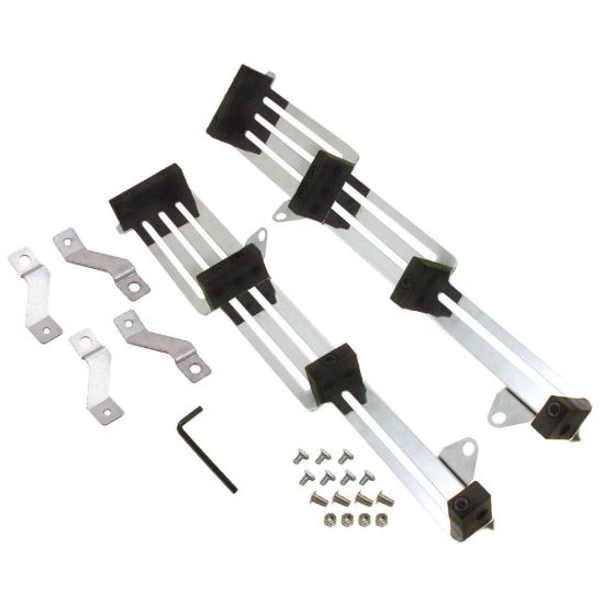 Slider Style Wire Dividers Chrome Pair