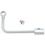 Single Feed Fuel Line W/ gauge Port 1/8in