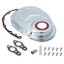 SBC Timing Chain Cover Kit Chrome
