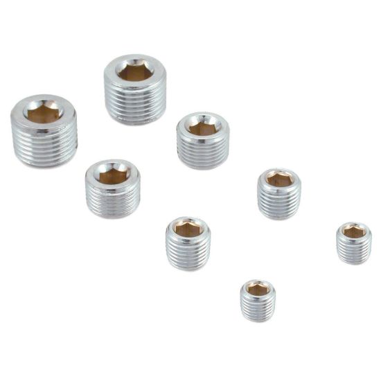 Pipe Plug Kit Chrome