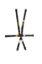 5pt Harness LL2 P/U L&R 2in Black SFI 16.1