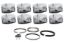 SBC Flat Top Pro-Series Piston & Ring Set 4.040