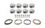 SBC FT ProPiston Set w/ Rings 4.005 Bore -4.5cc