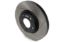 Sport Slotted Cryo Brake Rotor; Front Left