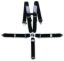 Racing Harness Kam Lock Black Individual