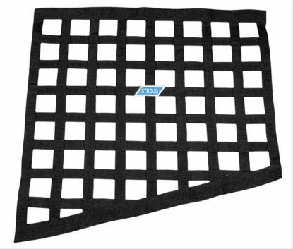 Window Net Black Angled 24in x 18in SFI 27.1