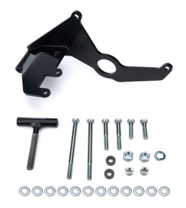 A/C Compressor Bracket SBC Long Water Pump Blk