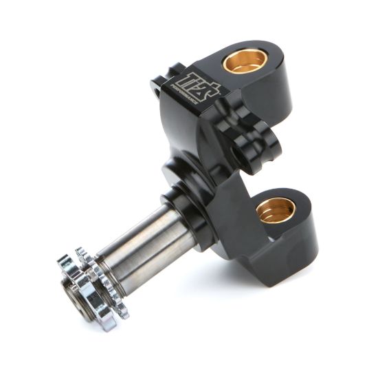 Spindle With Titanium Snout W/ Lock Nut Black