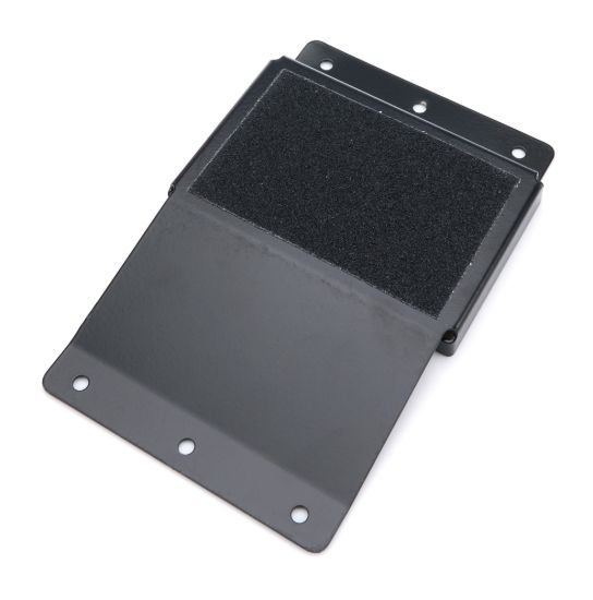 Heel Riser 1/2in Tall 4.25in Wide Alum Black