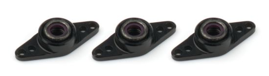 Mud Cover Install Plate 5/16-28 Thread Black 3pk