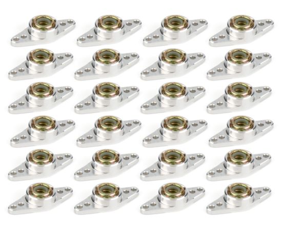Mud Cover Install Plate 5/16-28 Thread 24 Pack