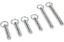 Frame Stand Pin Hardware 4 Short 2 Long