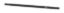 Throttle Rod Black 10-32 9in Long Aluminum