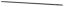 Throttle Rod Black 10-32 18In Long Aluminum