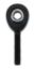 Rod End 10-32 RH Male Aluminum Black