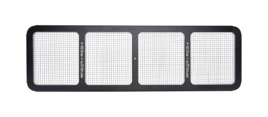 Nose Screen Lower Black Aluminum