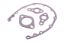 SBC Timing CVR Gasket WO/Seal