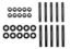 Rocker Arm Shaft Studs 5/16 SBM 10pk