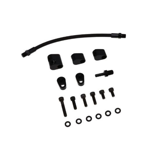 LS Steam Vent Kit Black