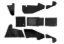 5-Series Sprint Car Body Complete Black