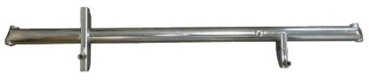 Front Axle 53in x 2-1/4 Plated Sprint Car