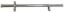 Front Axle 53in x 2-1/4 Plated Sprint Car