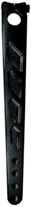 Pitman Arm Straight Broach Black