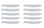 Tearoffs 12.75 Straight Arai GP6 / SK6 / GP5W