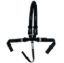Harness 5pt Black V- Shoulder Pull-Down