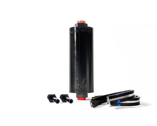 Basic Install Package 6in Black w/Dell Clamps