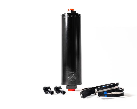 Basic Install Package 8in Black w/Dell Clamps
