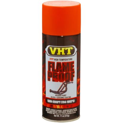 Flat Orange Hdr. Paint Flame Proof